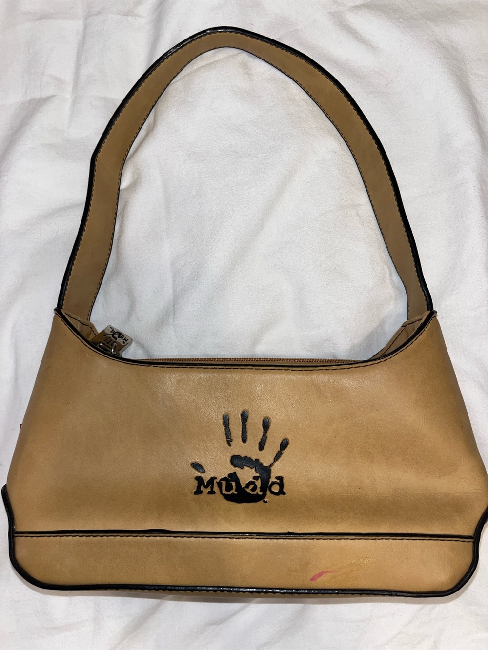 Miss Tan Leather Shoulder Bag